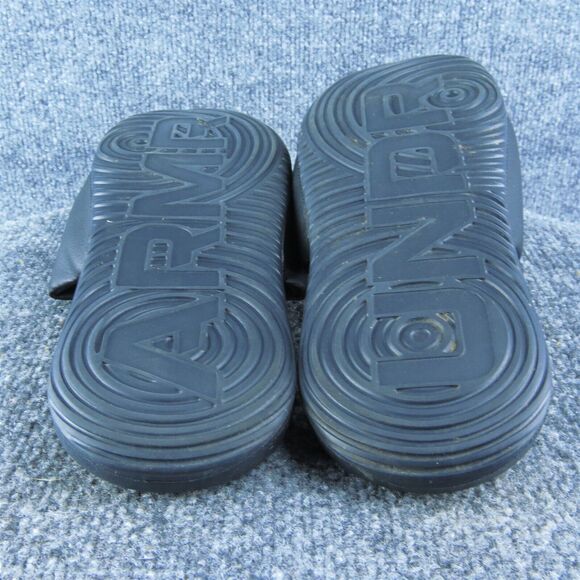 Under Armour Comfort Men Slide Sandals Size 8 Medium Black Synthetic Slip On - Picture 9 of 10